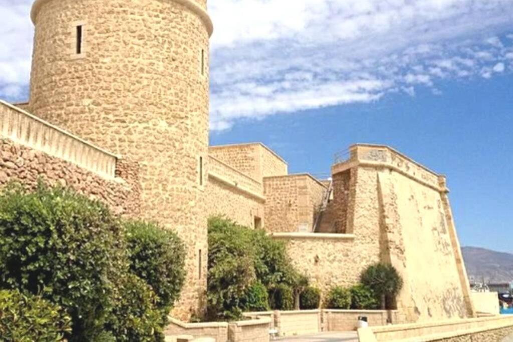 A 600 M De La Playa Y El Castillo Santa Ana Roquetas de Mar Exteriör bild
