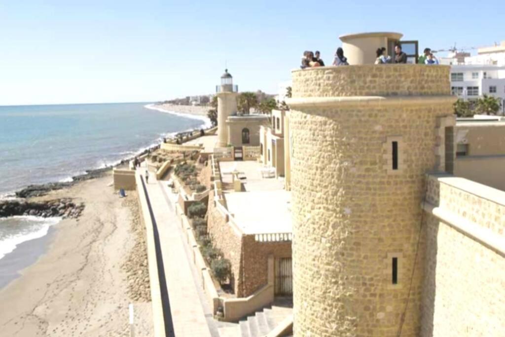 A 600 M De La Playa Y El Castillo Santa Ana Roquetas de Mar Exteriör bild